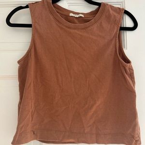 Z Supply Rust Colored Crop Tank